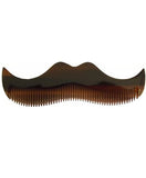 AMBER MOUSTACHE COMB - My Hair And beauty