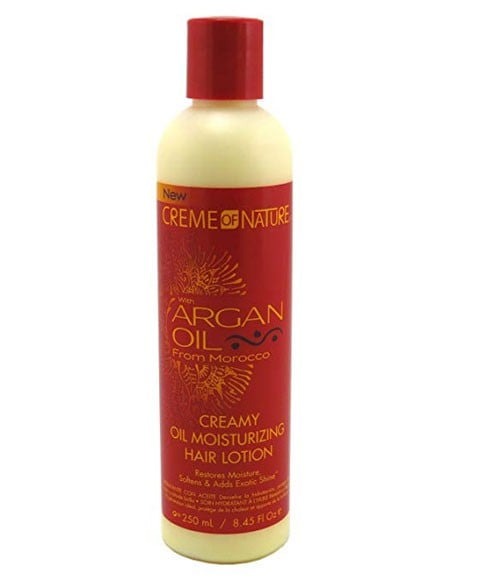 Creme of Nature Argan Oil Creamy Oil Moisturizing Hair Lotion 250ml – Radiant Shine
