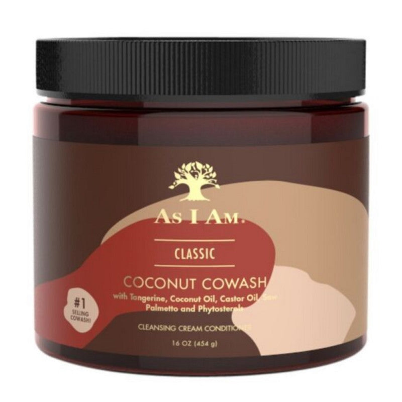 As I Am – Classic – Coconut CoWash | Cleansing Conditioner for Curly, Coily & Textured Hair