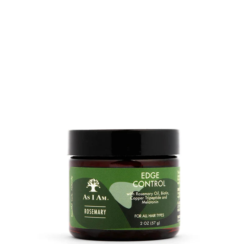 As I Am Rosemary Edge Control – Strong Hold & Smooth Finish (2oz / 57g)