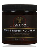 AS I AM TWIST DEFINING CREAMAs I Am Twist Defining Cream. Twist in High Def! Take the Coils &amp; Curls that Nature Gave You to the Max! Shiny smoothness, (and lots of it), is what you ll get wAs I AmCosmats