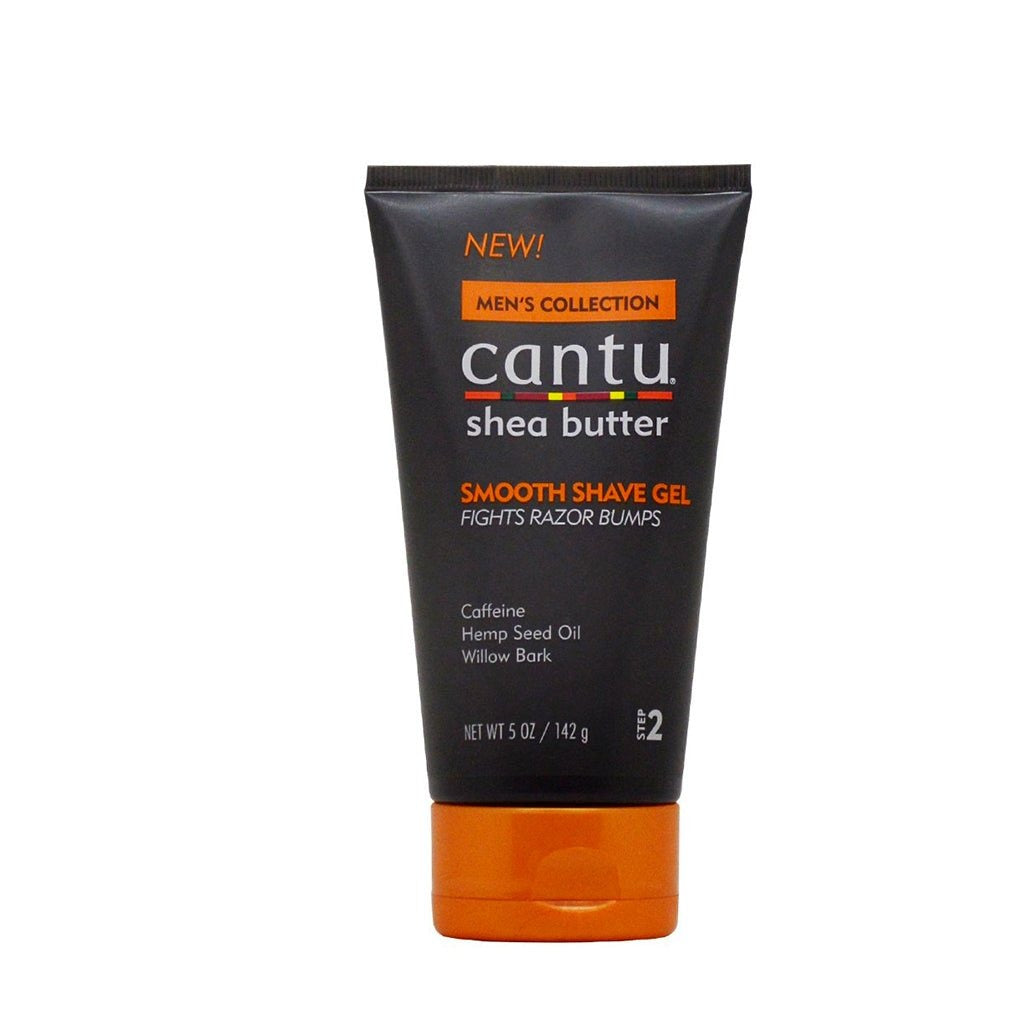 Cantu Shea Butter Men’s Collection Smooth Shave Gel 142g – Razor Bump Defense & Skin Comfort