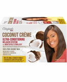 COCONUT CREME ULTRA CONDITIONING RELAXER SYSTEM WITH NEW CUTICLE STABILIZER