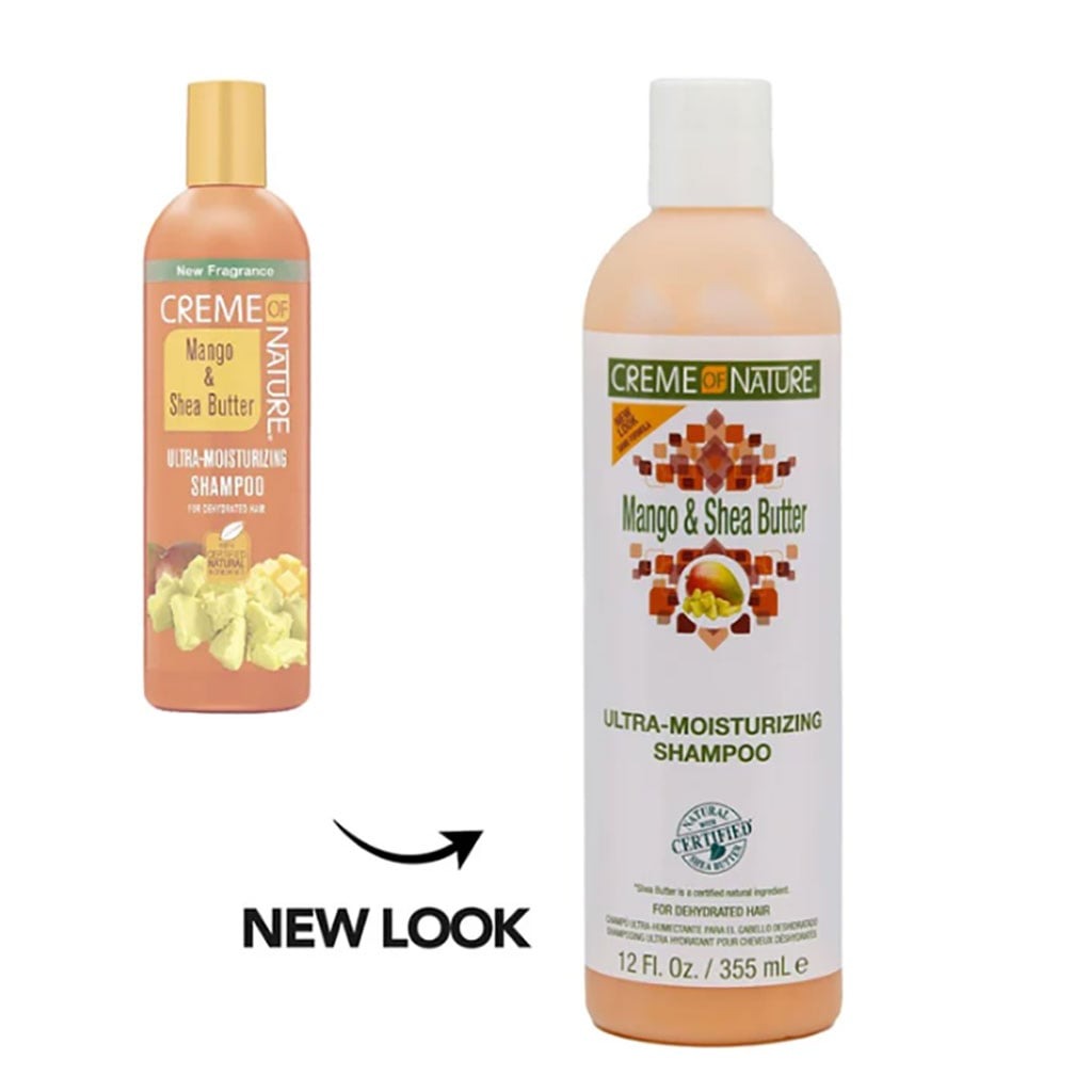 Creme of Nature Mango & Shea Butter Shampoo 355 ml – Ultra Moisture & Gentle Cleanse