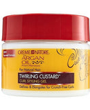 ARGAN OIL TWIRLING CUSTARD CURL STYLING GEL - My Hair And beauty