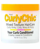 CURLY CHIC YOUR CURLS CONDITIONED CREAMY LEAVE IN CONDITIONERYour Curls Conditioned is the ideal choice if your curls respond to creamy, moisturizing conditioners. Your curls will be noticeably softer, shinier and healthier wiCurly ChicCosmats