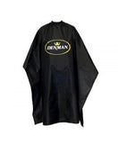 DENMAN HAIRDRESSING NYLON CAPE BLACK