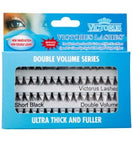 DOUBLE VOLUME SERIES ULTRA THICK AND FULLER SHORT BLACK LASHES