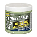 Blue Magic Olive Oil Leave-In Styling Hair Conditioner 390g – Anti-Breakage, Non-Greasy Care for Soft, Shiny Hair