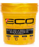 Eco Styler Gold Olive Shea Butter Black Castor And Flaxseed Gel