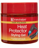 FANTASIA HAIR POLISHER HEAT PROTECTOR STYLING GEL - My Hair And beauty