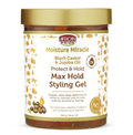 African Pride Moisture Miracle Max Hold Styling Hair Gel 18 oz