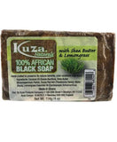 100 PERCENT AFRICAN BLACK SOAP WITH SHEA BUTTER AND LEMONGRASS - My Hair And beauty