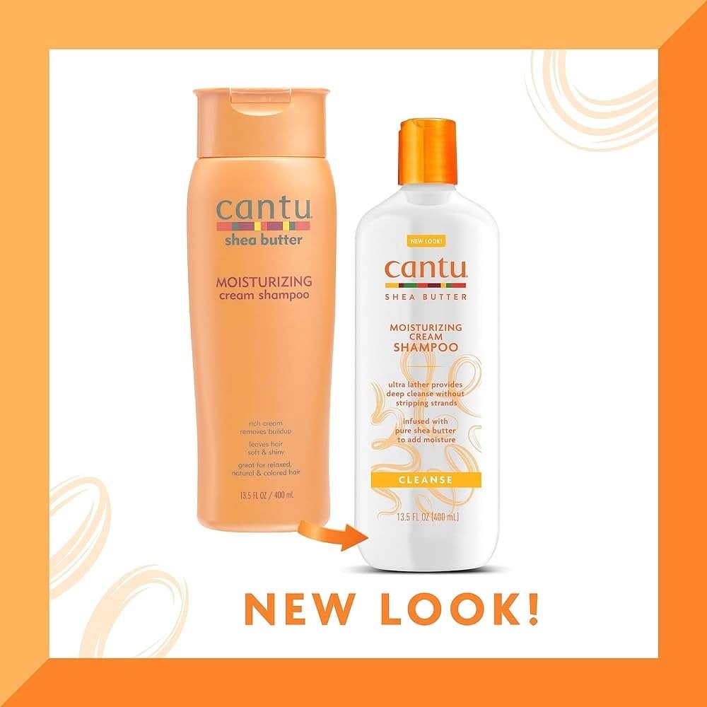 Cantu Shea Butter Cleansing & Moisturizing Cream Shampoo 400 ml – Gentle Cleanse & Lasting Hydration