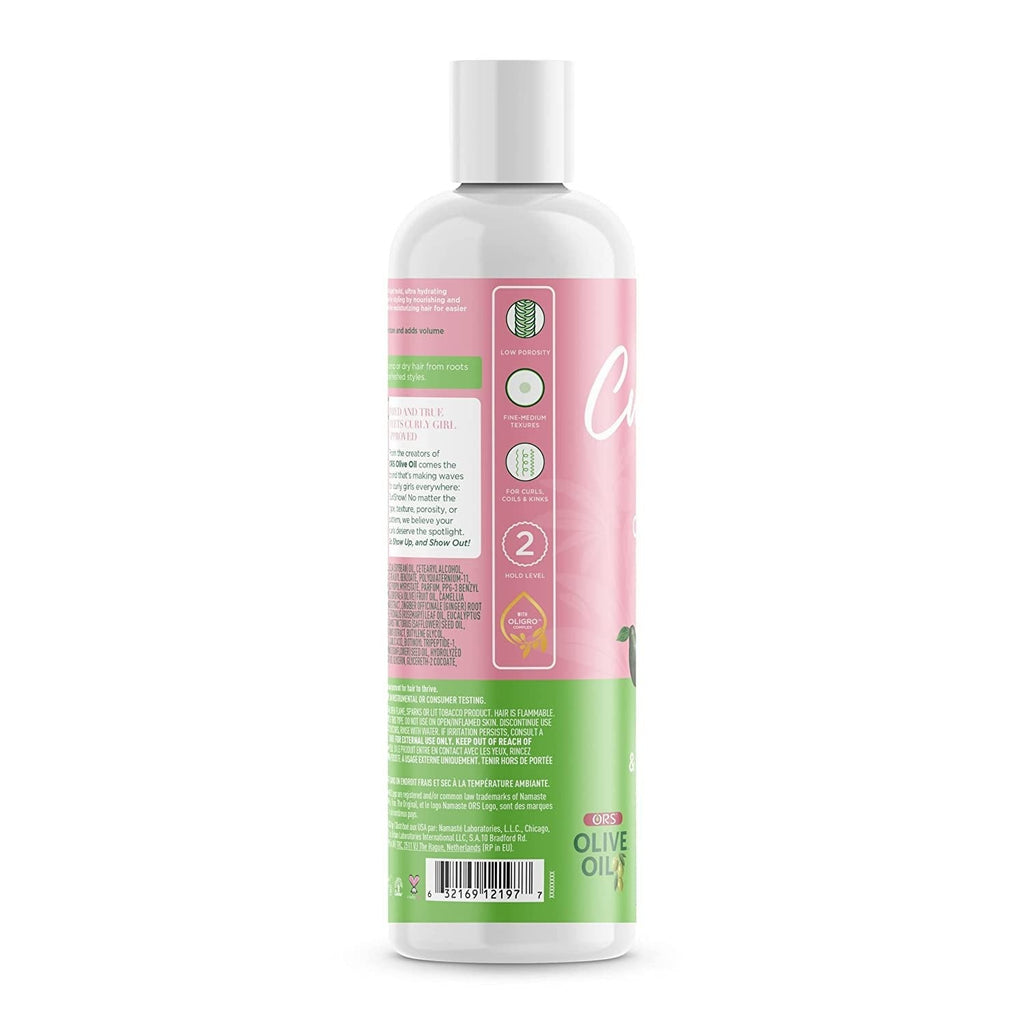 ORS Olive Oil Curl show Curl Style Milk 473 ml – Hydration, Strength & Soft Hold