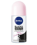 NIVEA BLACK AND WHITE INVISIBLE CLEAR 48H DEODORANT ROLL ON