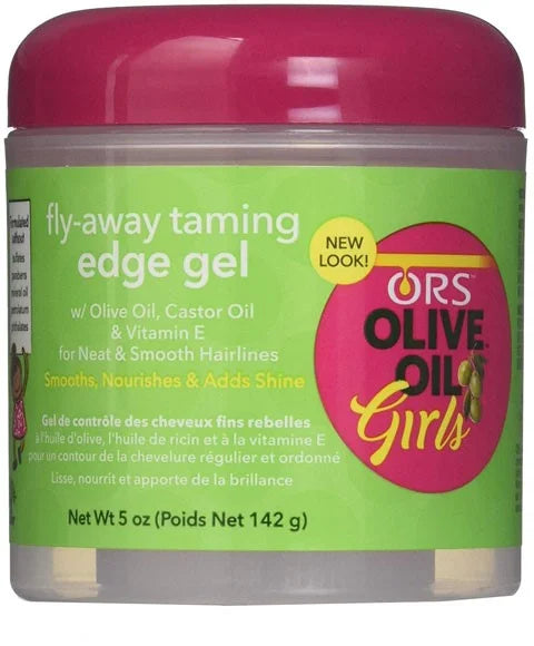 ORS Olive Oil Girls Fly-Away Taming Edge Gel 142 ml – Smooth Hold & Shine