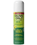 ORS OLIVE OIL SUPER HOLD SPRAY INFUSED WITH CASTOR OIL