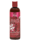 PINK SHEA BUTTER COCONUT OIL MOISTURIZING SHAMPOO - My Hair And beauty