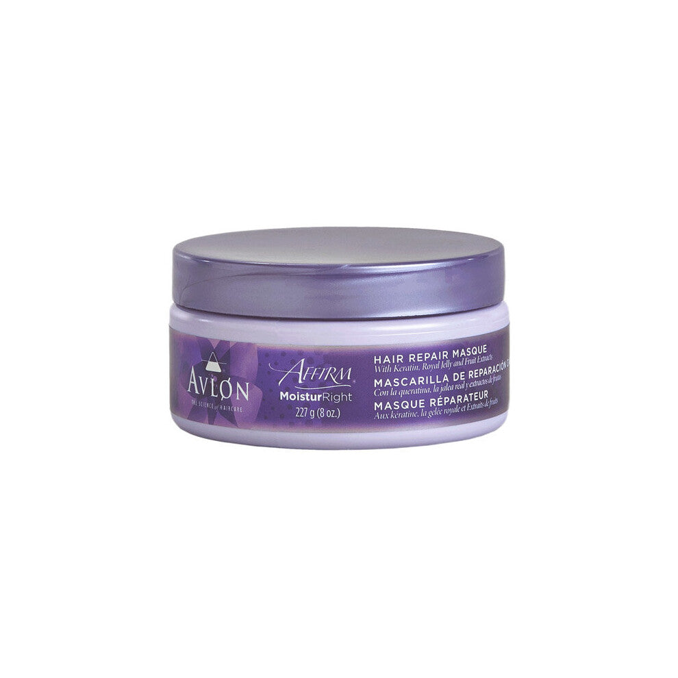 Avlon Affirm MoisturRight Hair Repair Masque – Deep Moisturizing & Repair Treatment