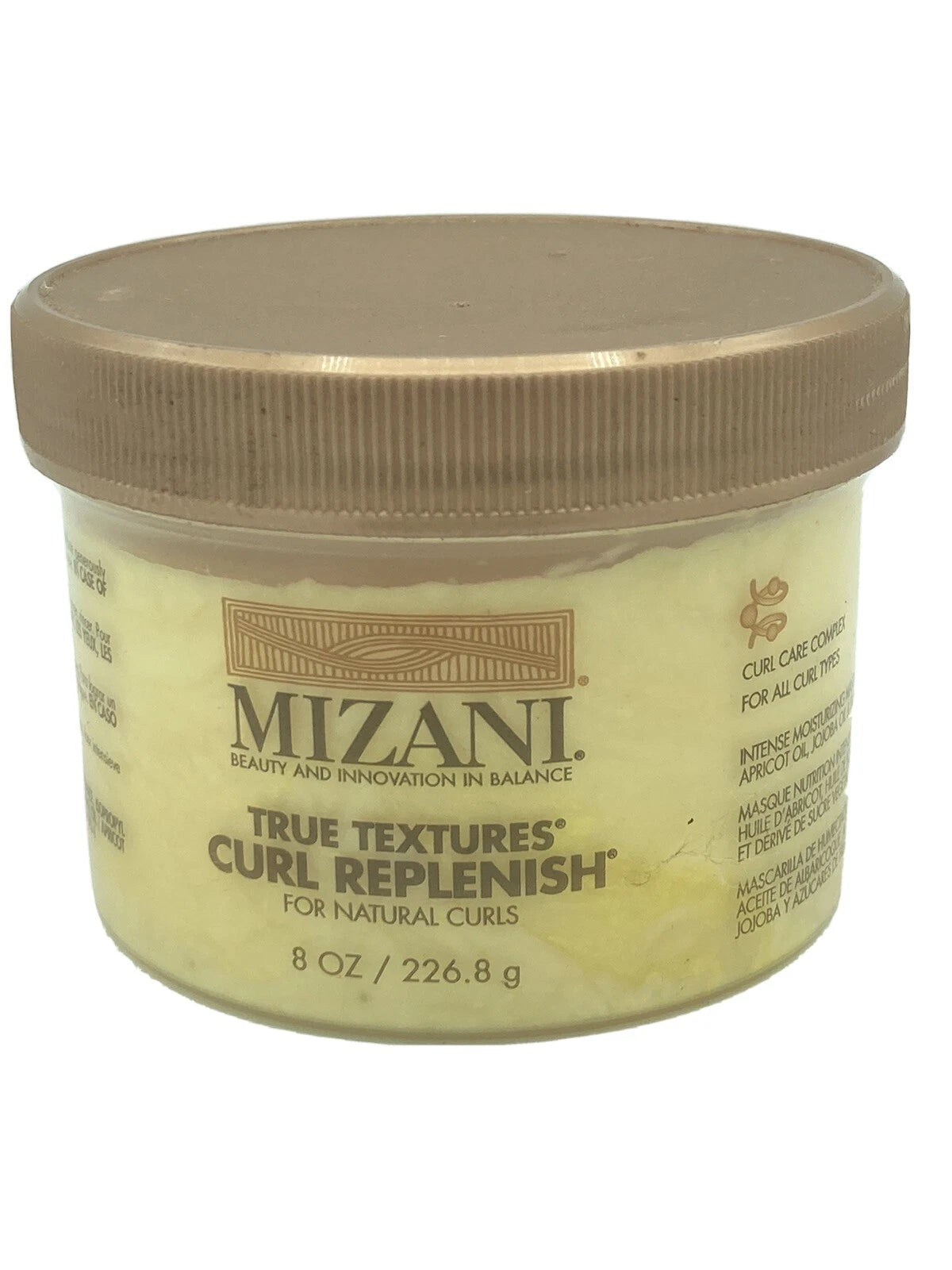 Mizani True Textures Curl Replenish for Natural Curls 8oz – Intensive Moisturising Hair Treatment