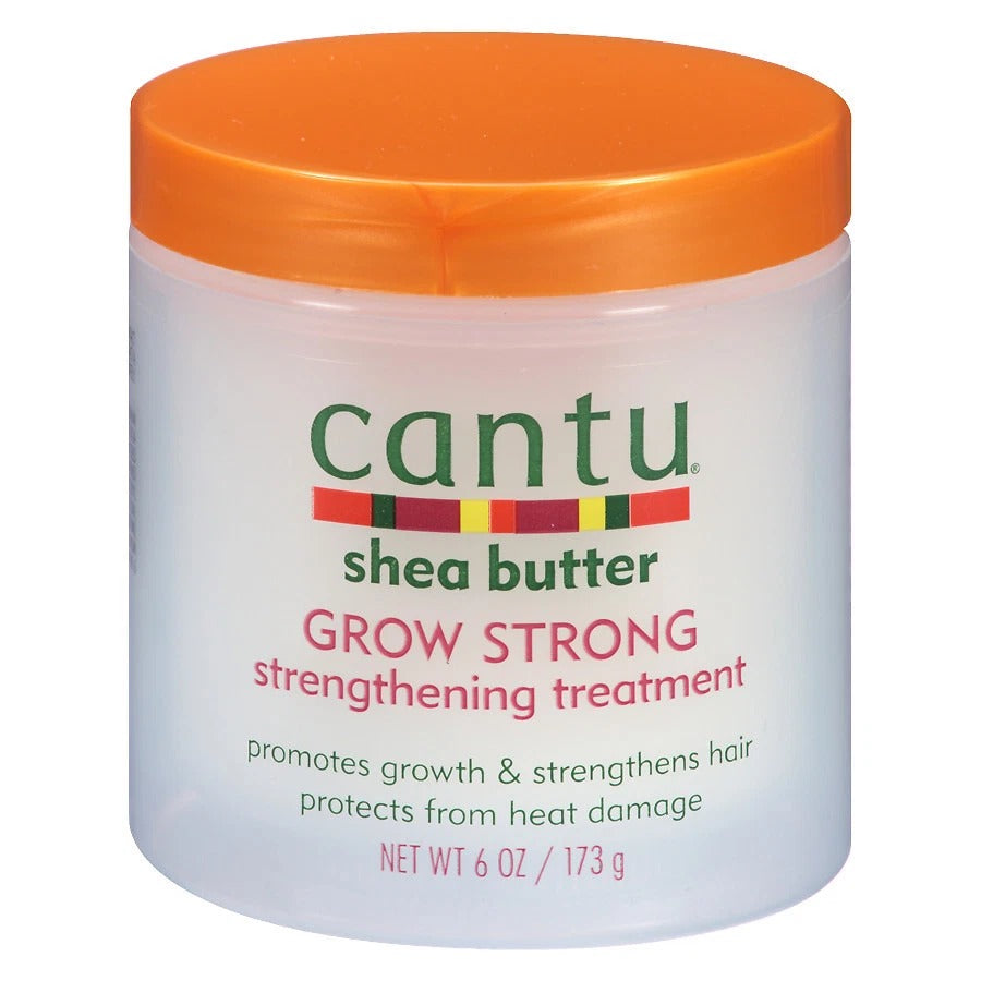 Cantu Shea Butter Grow Strong Strengthening Treatment 173g – Hair Growth Support & Damage Protection