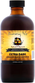 Sunny Isle Jamaican Black Castor Oil Extra Dark – 100% Pure Hair Growth & Scalp Nourishing Oil