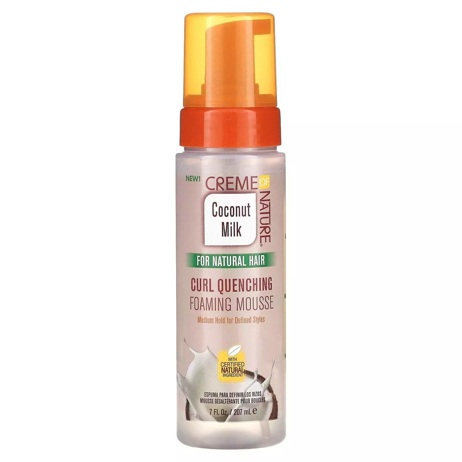 Creme of Nature Coconut Milk Curl Quench Mousse 207 ml – Curl Definition & Moisture Shine