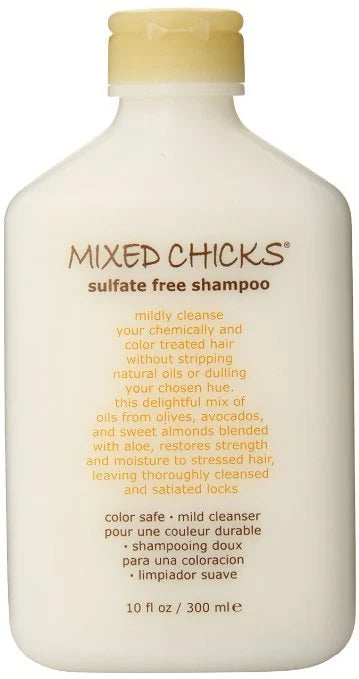 Mixed Chicks Sulfate Free Color Safe Mild Cleanser Shampoo 300ml – Gentle Moisturizing Cleanse
