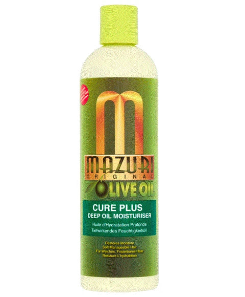 Mazuri Original Olive Oil Cure Plus Deep Oil Moisturiser – Intense Moisture & Hair Protection