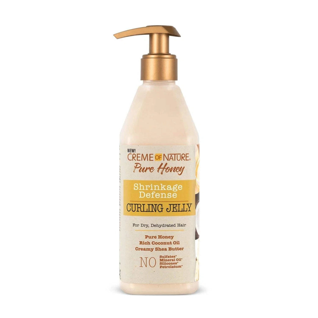 Creme of Nature Pure Honey Curl Jelly 355ml – Shrinkage Defense & Curl Definition