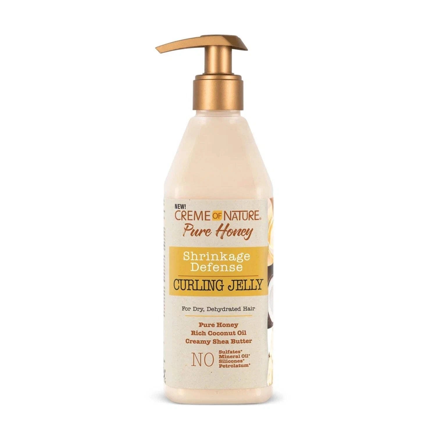 Creme of Nature Pure Honey Curl Jelly 355ml – Shrinkage Defense & Curl Definition