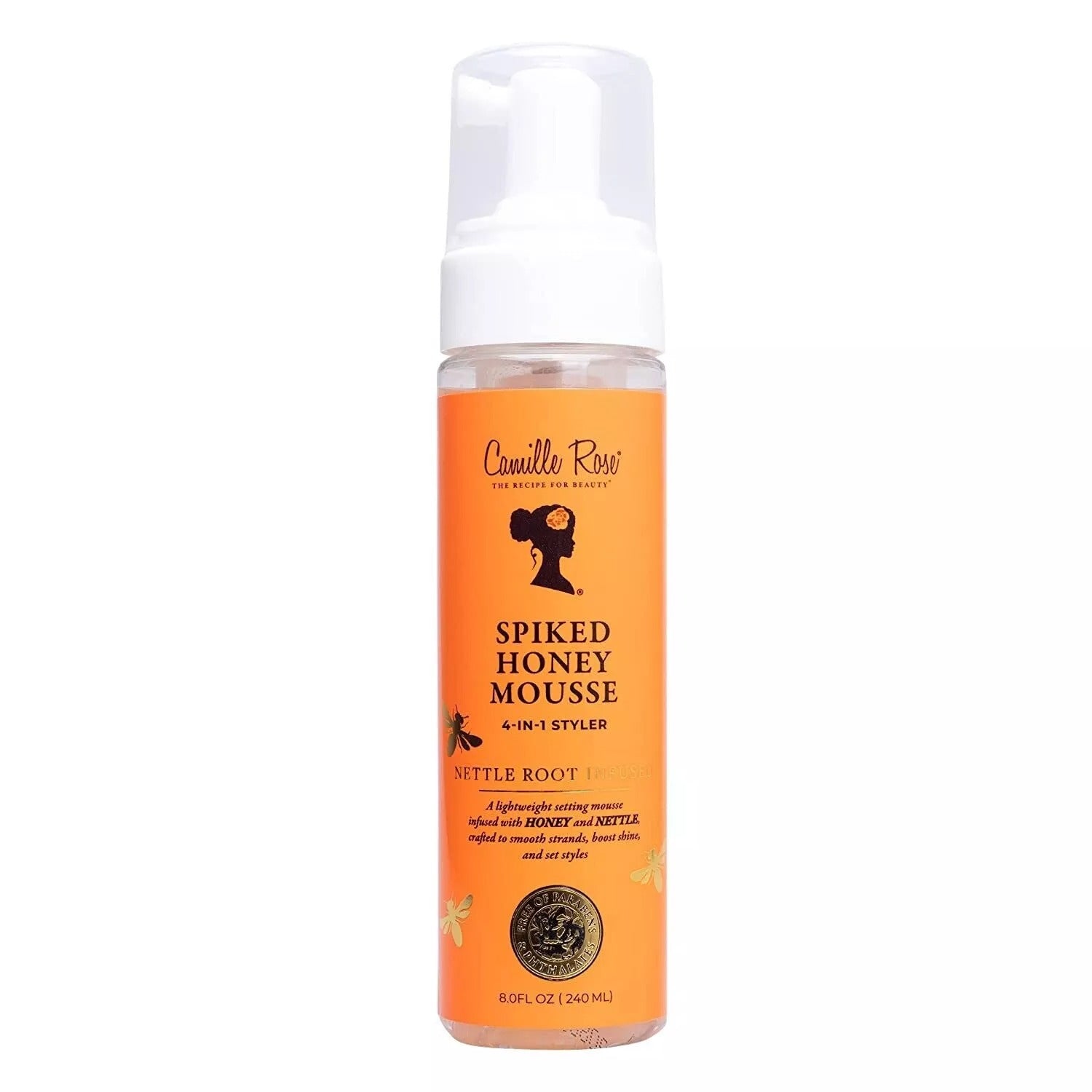 Camille Rose Spiked Honey Mousse 240 ml – Curl Definition & 4-in-1 Styling