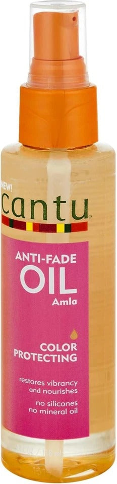 Cantu Anti-Fade Amla Oil 118 ml – Color Protection & Shine