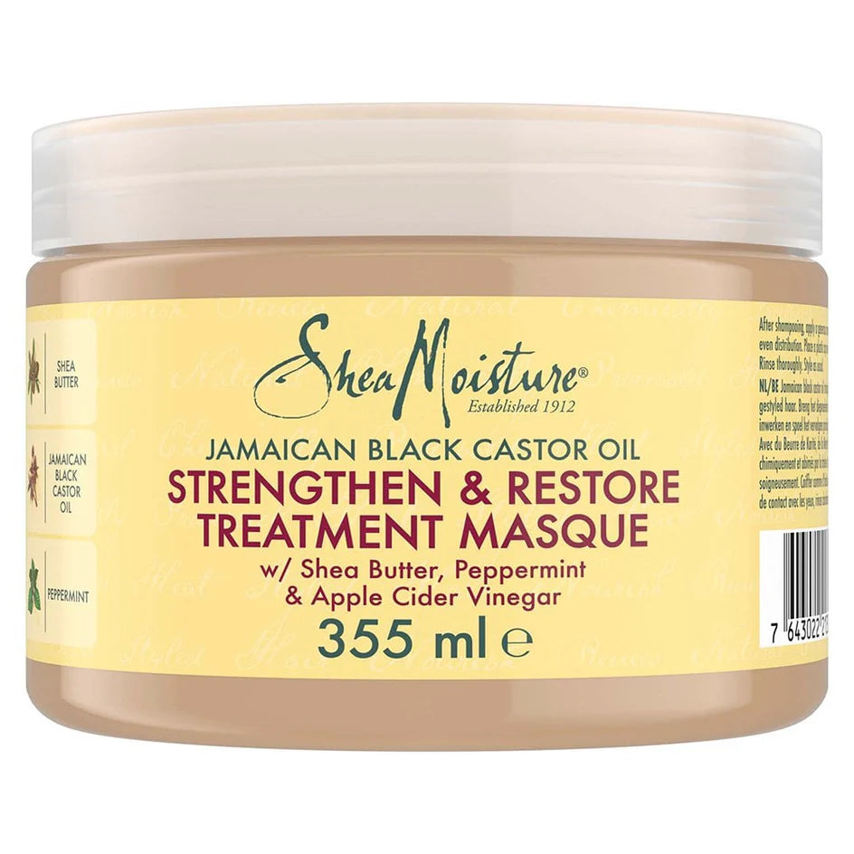 Shea Moisture Jamaican Black Castor Oil Strengthen & Restore Treatment Mask  12OZ