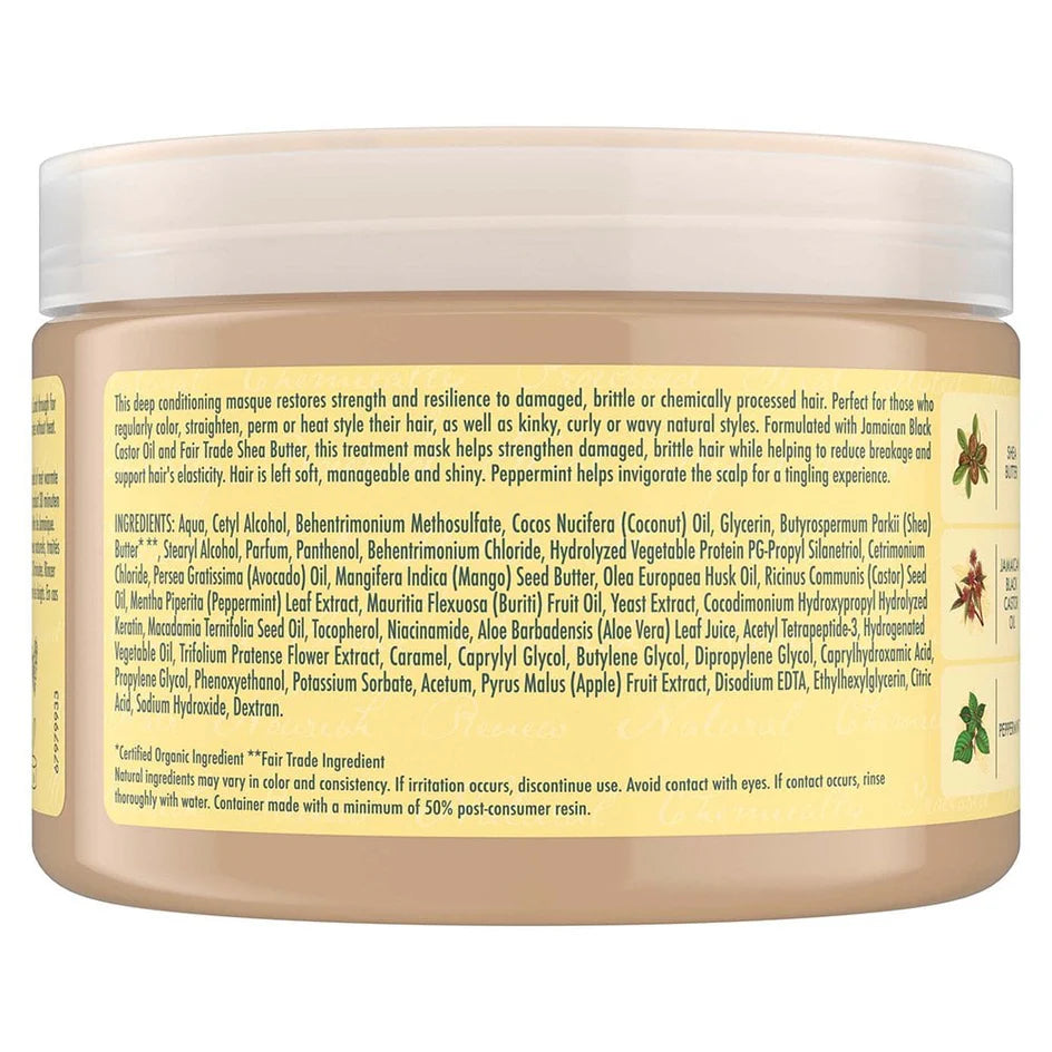 Shea Moisture Jamaican Black Castor Oil Strengthen & Restore Treatment Mask  12OZ