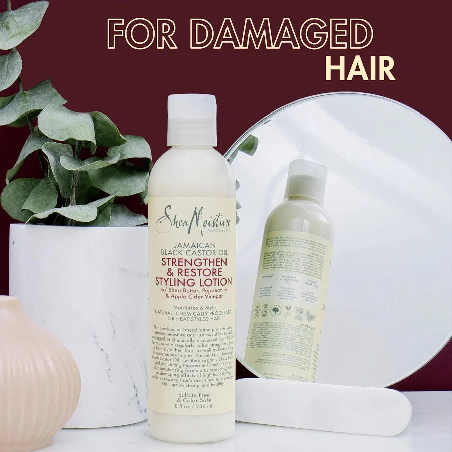 Shea Moisture Jamaican Black Castor Oil Styling Lotion 8 OZ