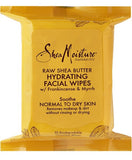 RAW SHEA BUTTER HYDRATING FACIAL WIPES