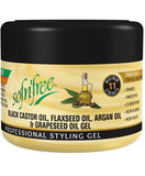 SOF N FREE 4 IN 1 BLACK CASTOR OIL PROFESSIONAL STYLING GEL - My Hair And beauty