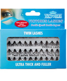 TWIN LASHES ULTRA THICK AND FULLER MEDIUM BLACK LASHES