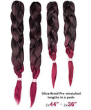 X Pression Syn Ultra Braid Pre Stretched